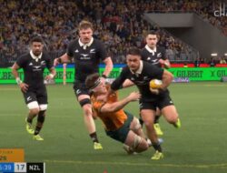 Résumé Vidéo : Les All Blacks triomphent à nouveau des Wallabies et ternissent l’adieu de Slipper.